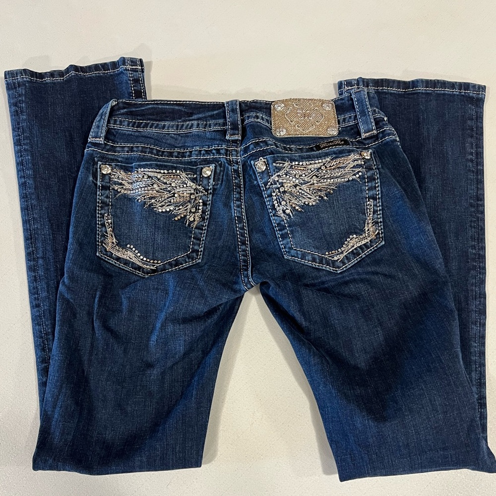Miss Me slim boot jean size 26